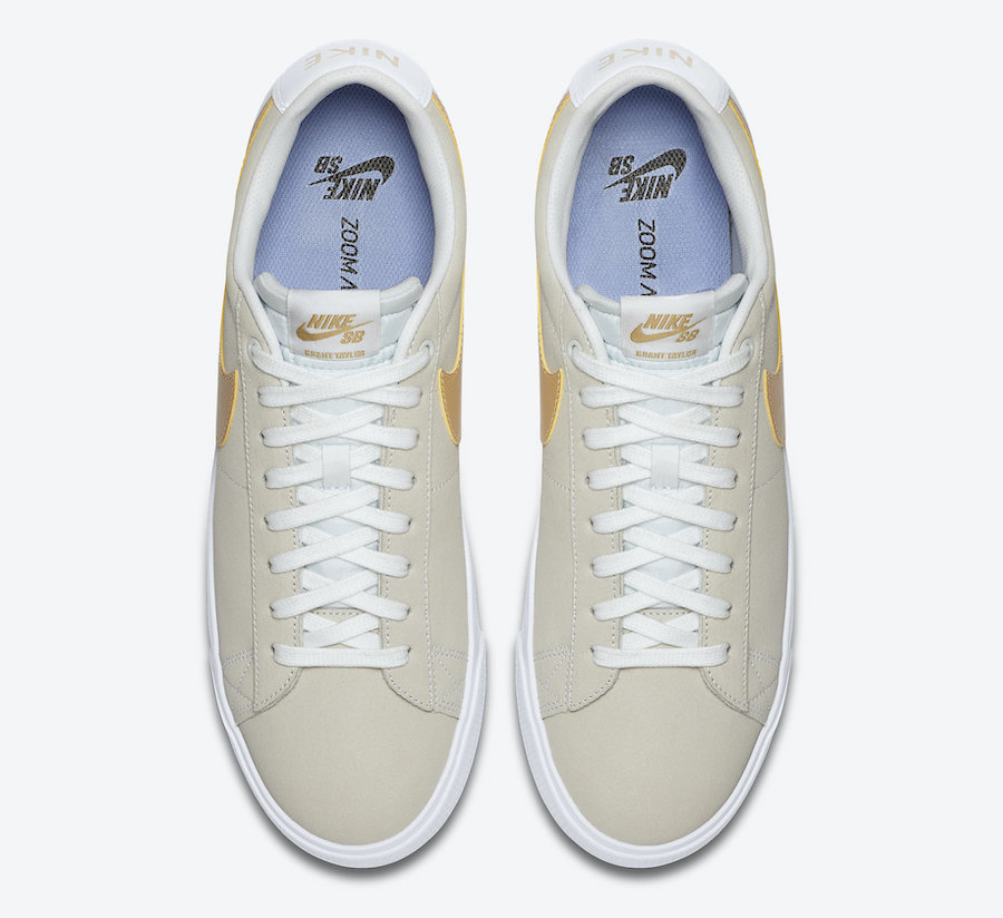 Nike SB Blazer Low Grey Yellow 704939-104 Release Date