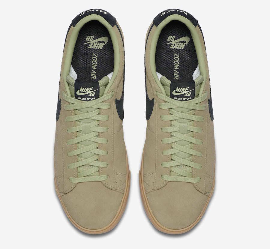 Nike SB Blazer Low Olive Aura 704939-303 Release Date