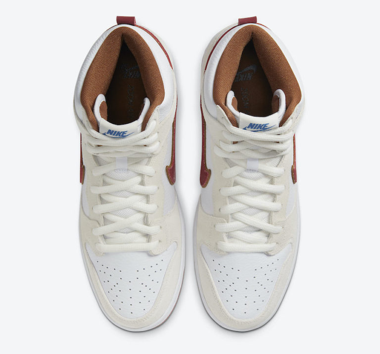 nike dunk high sail team