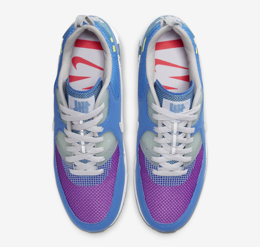 Undefeated Nike Air Max 90 Pacific Blue CQ2289-400 Release Date