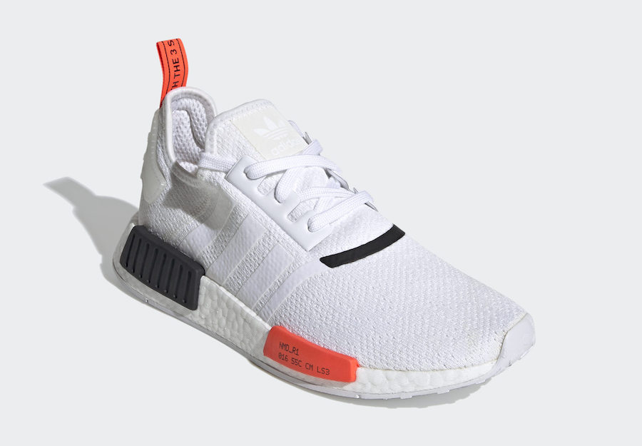 Adidas NMD R1 Women Footwear White Icey Pink BY9952