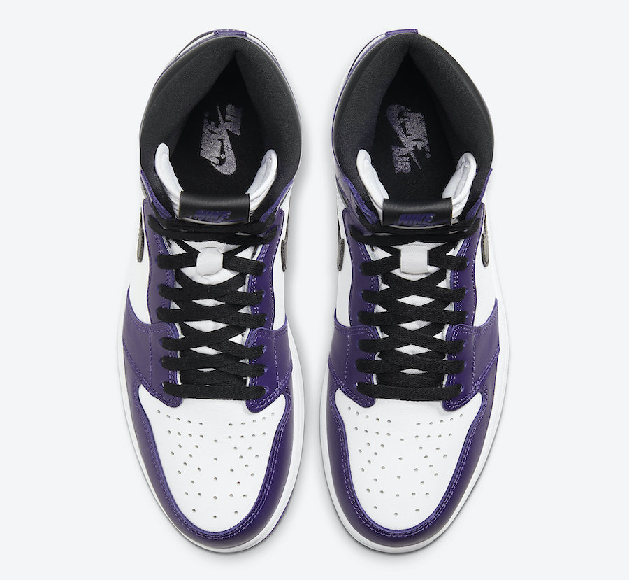 Air Jordan 1 High Court Purple 555088-500 2020