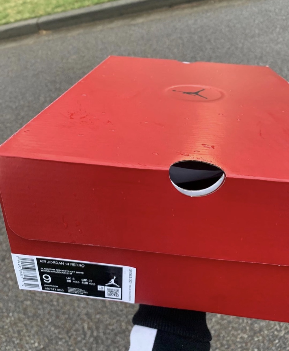 Air Jordan 14 Gym Red 487471-006 Release Date Box