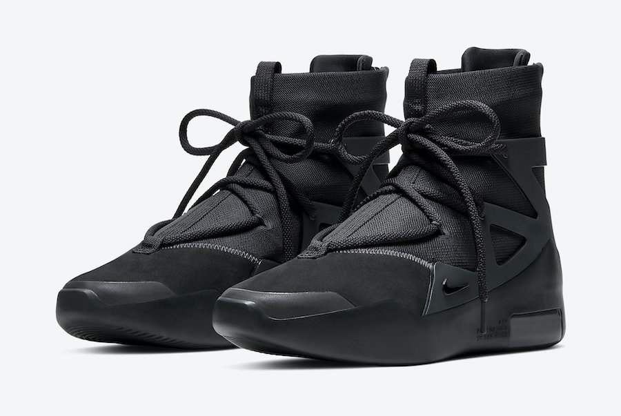 triple black fear of god 1