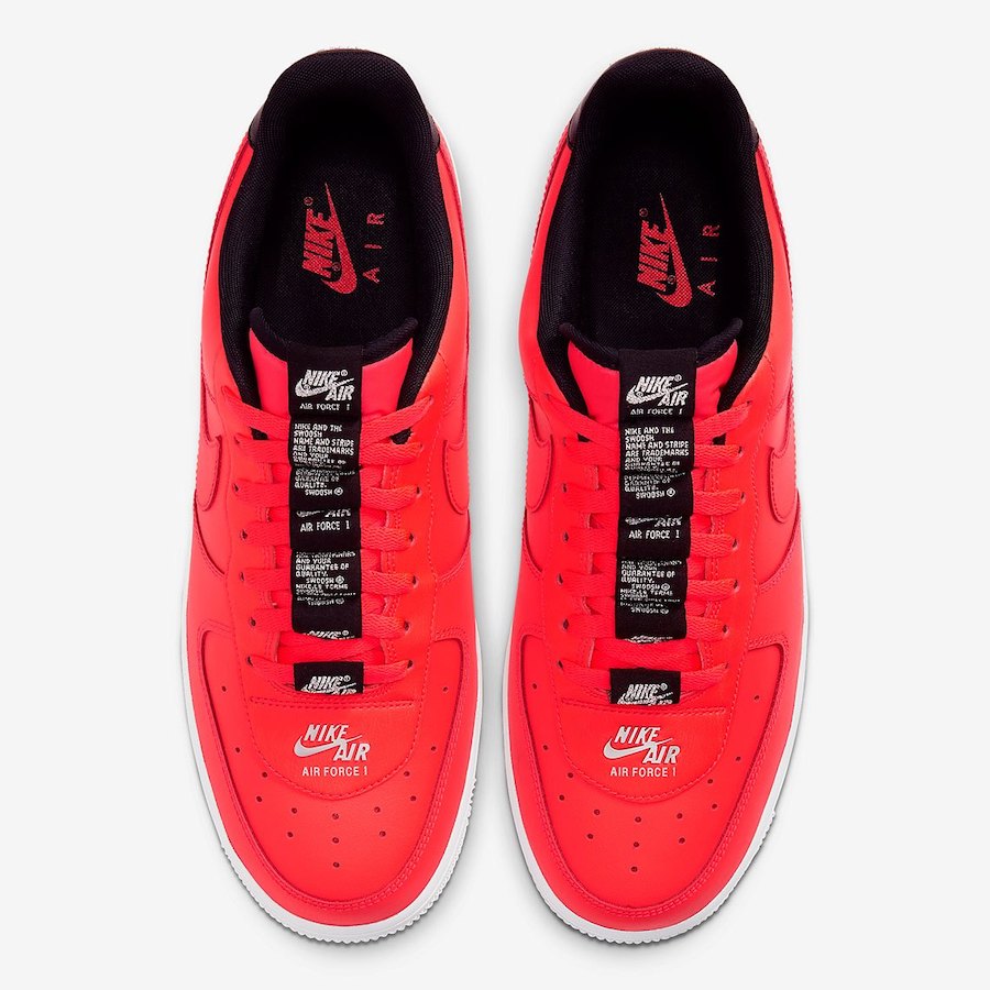 Nike Air Force 1 Red CJ1379-600 Release Date
