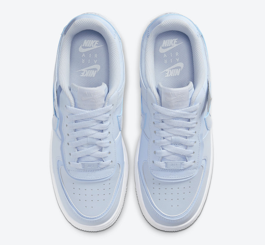 nike hydrogen blue air force 1