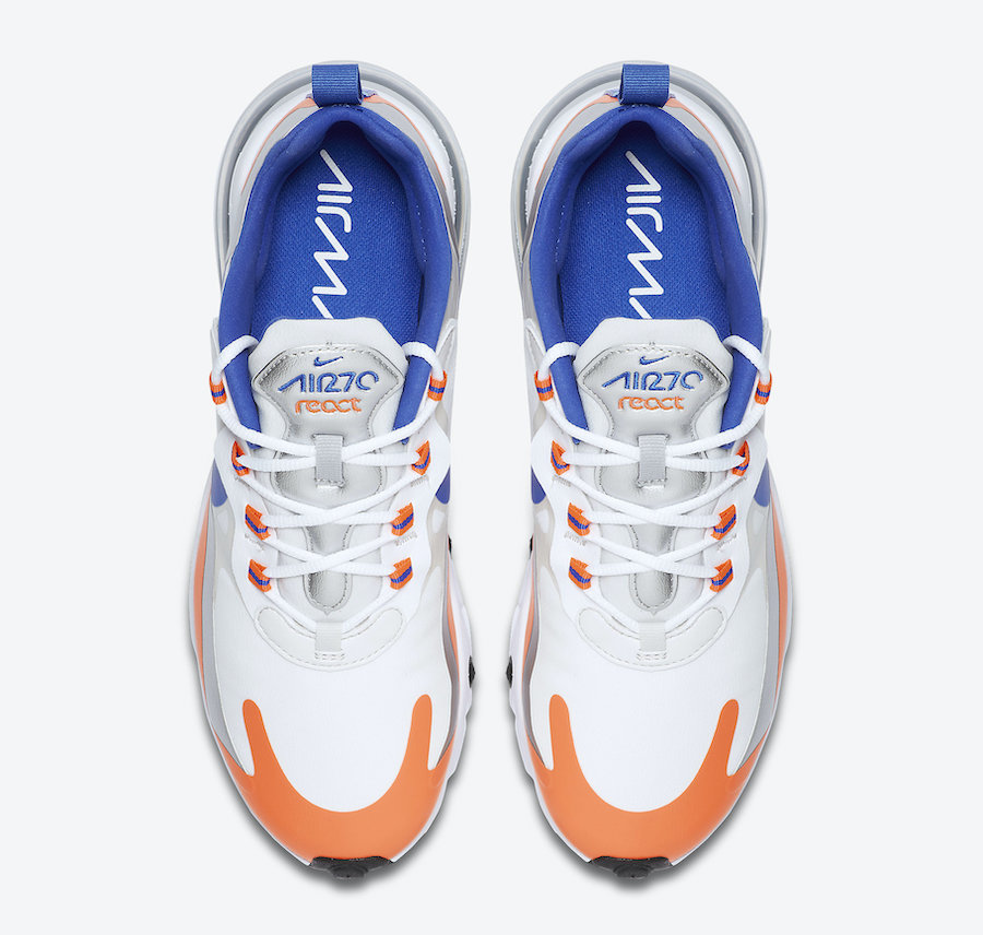 Nike Air Max 270 React Knicks CW3094-100 Release Date
