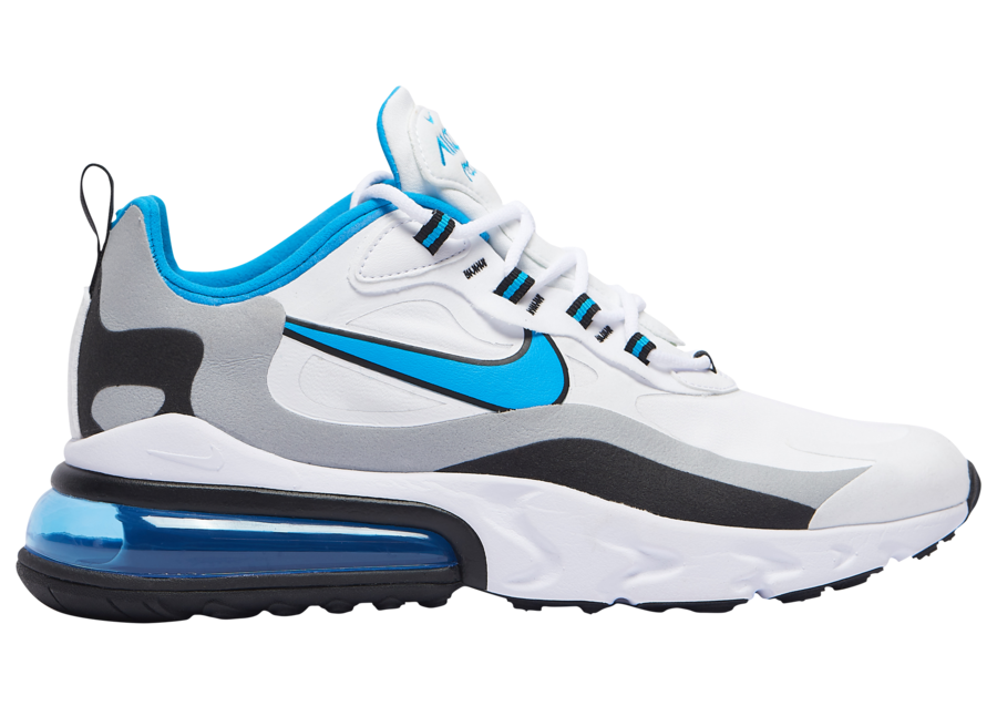 Nike Air Max 270 React White Blue Grey CT1280-101 Release Date