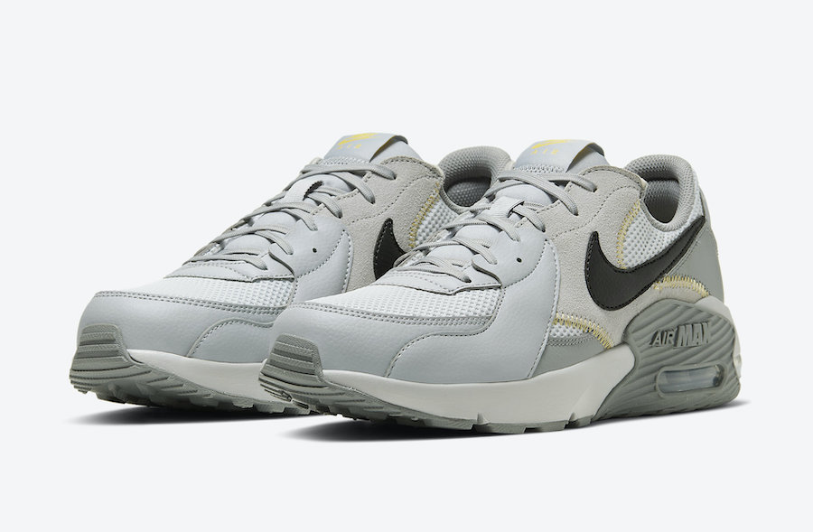 Nike Air Max Excee Grey Yellow CD4165-006 Release Date