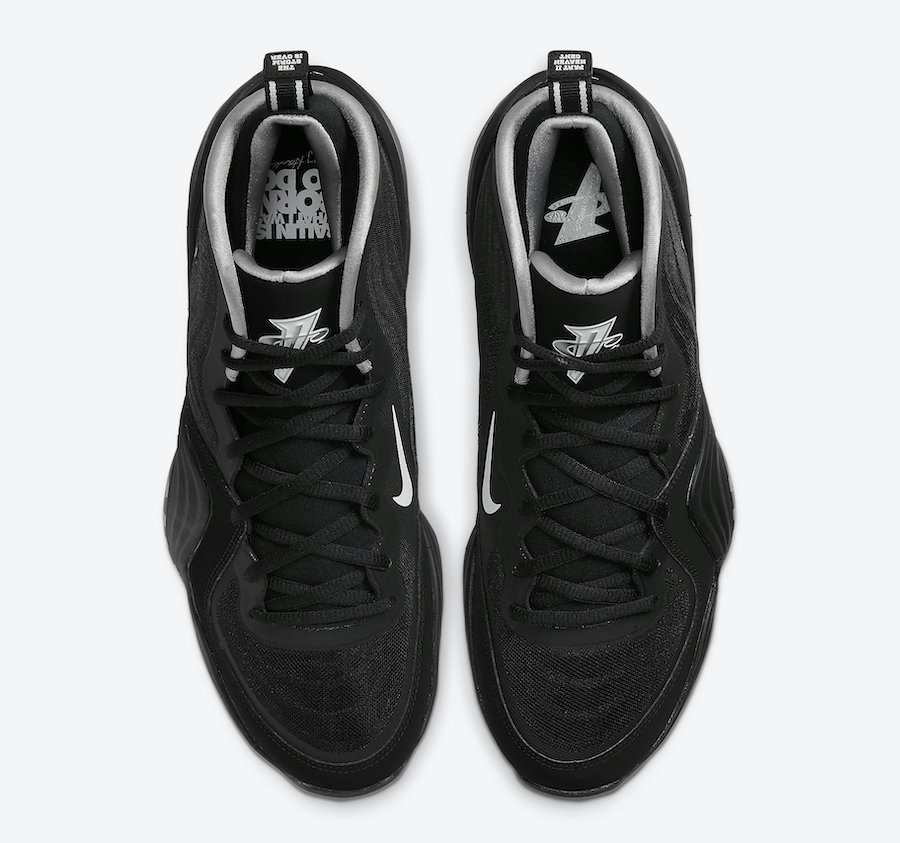 Nike Air Penny 5 Black Silver CZ8782-001 Release Date