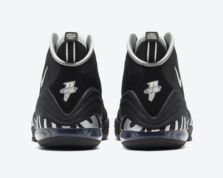 Nike Air Penny 5 Black Silver CZ8782-001 Release Date - SBD