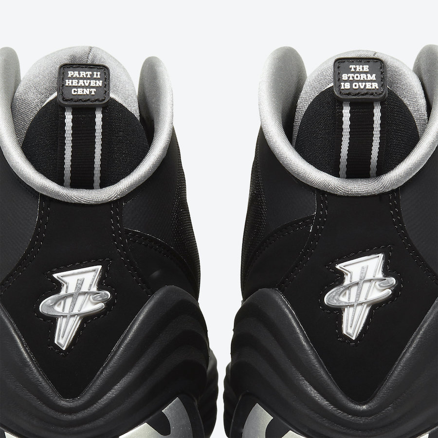 Nike Air Penny 5 Black Silver CZ8782-001 Release Date-6