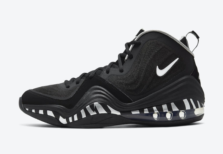nike air penny 3 black and silver
