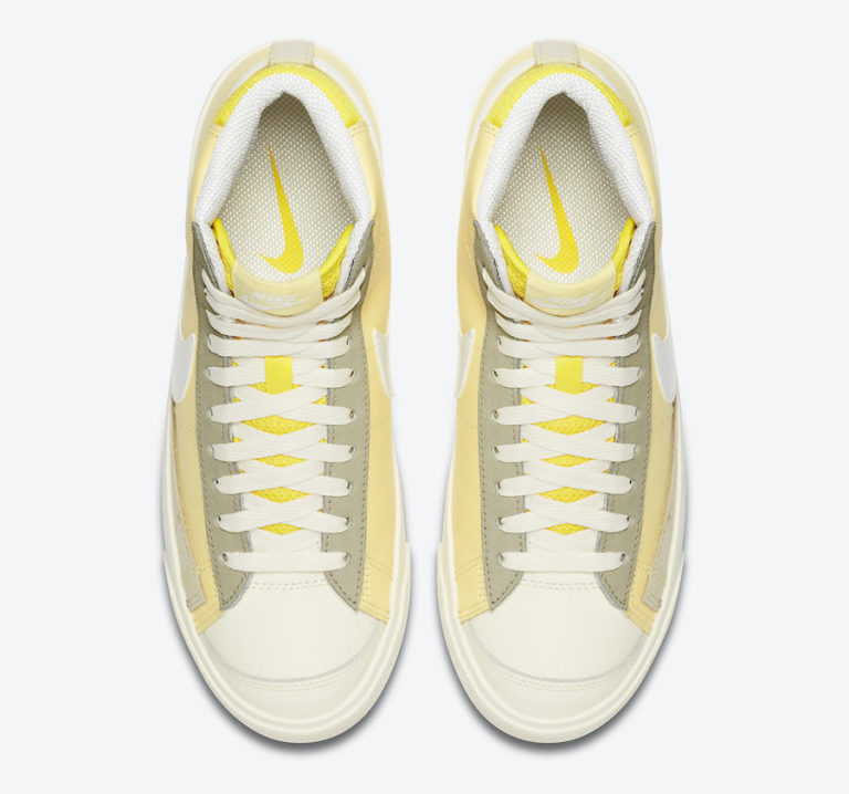 Nike Blazer Mid Bicycle Yellow Opti Yellow CZ0363-700 Release Date - SBD