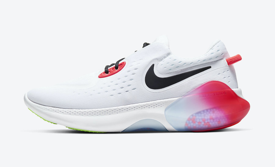 Nike Joyride Dual Run White Pink Foam Laser Crimson CW5634-100 Release Date