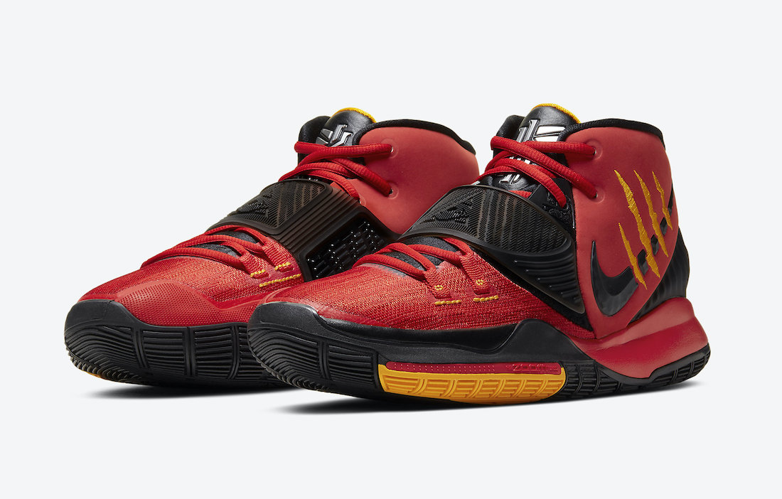 Nike Kyrie 6 Bruce Lee Comet Red CJ1290-600 Release Date