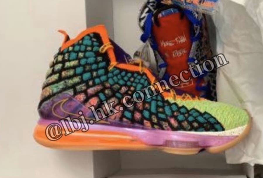 Nike LeBron 17 What The CV8079-900 Release Date