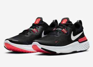 Nike React Miler Black Laser Crimson CW1777-001 Release Date