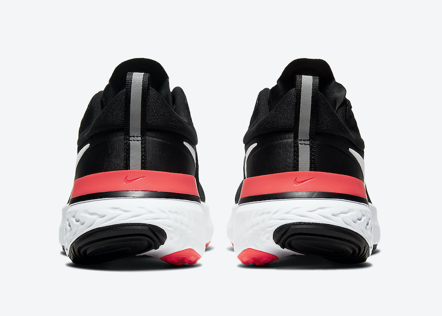 Nike React Miler Black Laser Crimson CW1777-001 Release Date