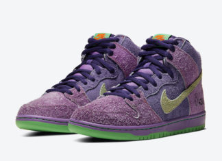 Nike SB Dunk High 420 Purple Skunk CW9971-500 Release Date