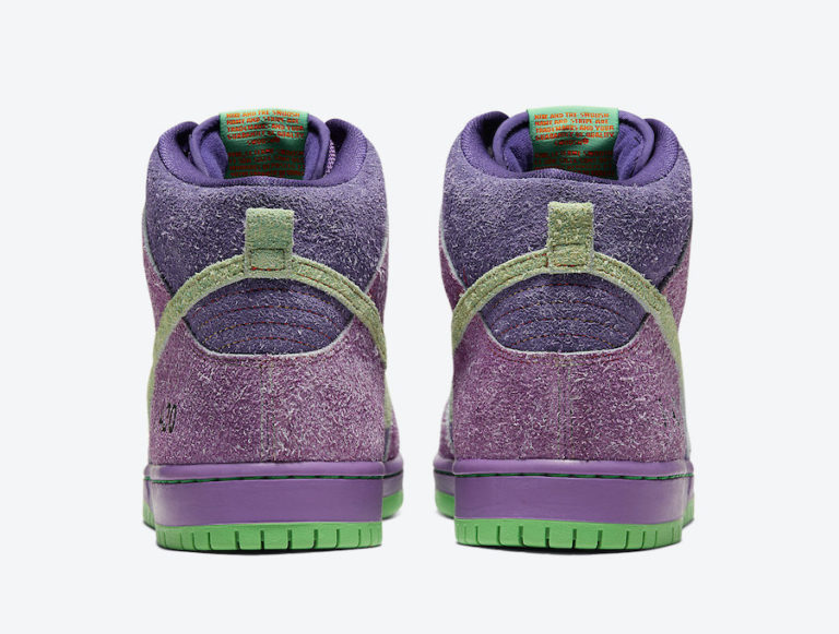 Nike SB Dunk High 420 Purple Skunk CW9971-500 Release Date - SBD
