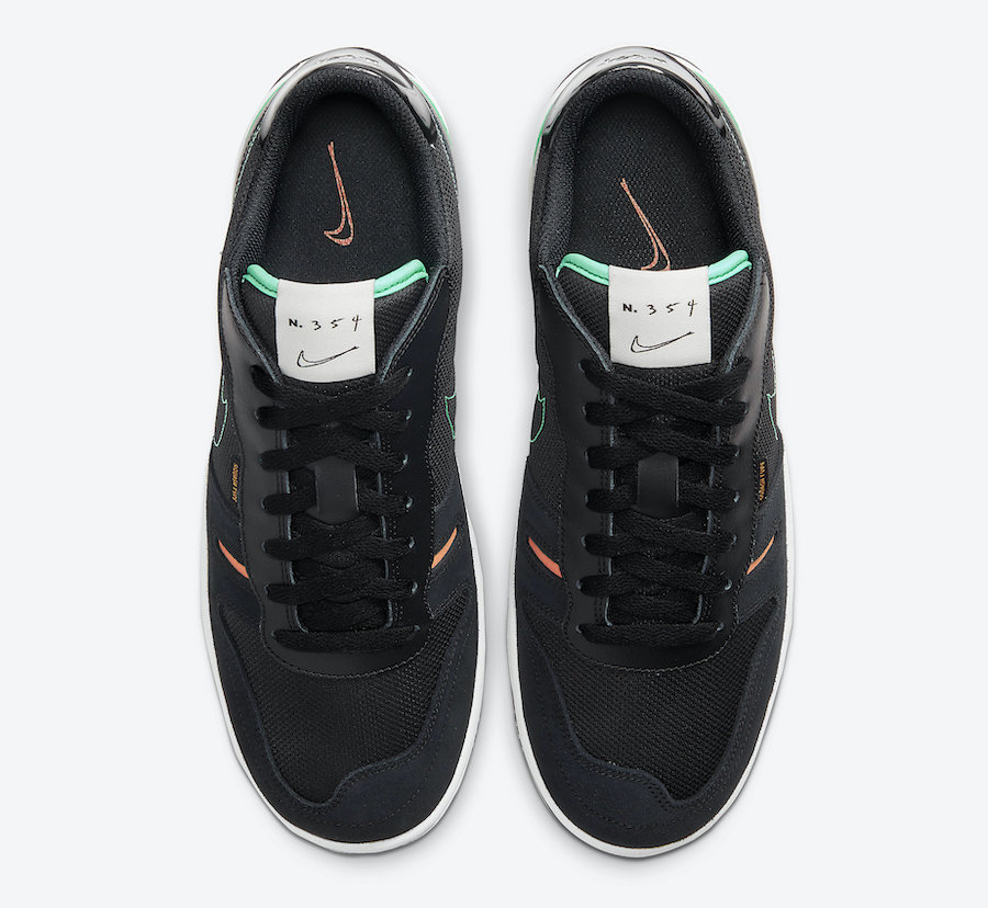 Nike Squash Type Black Menta Orange Trance CJ1640-010 Release Date
