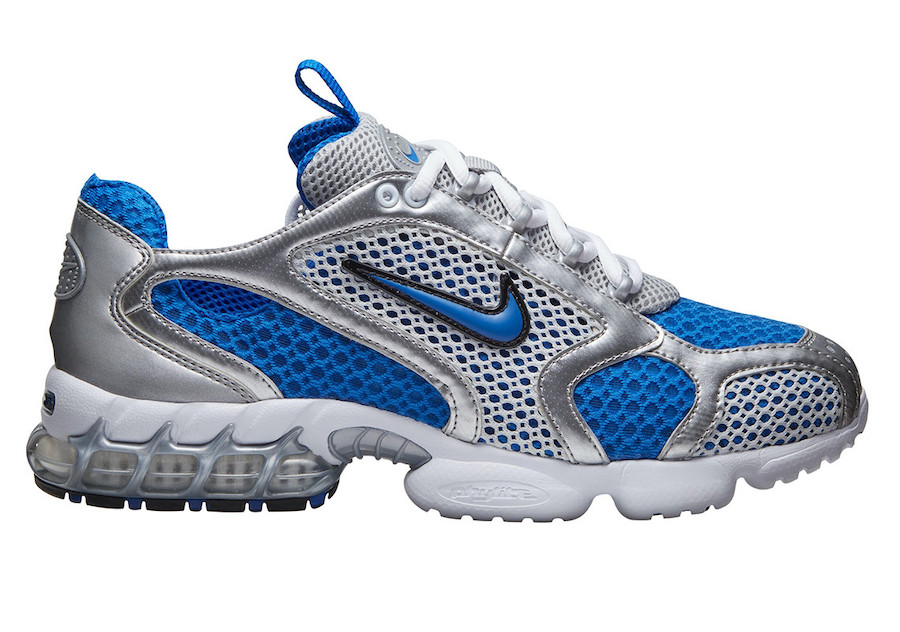Nike Zoom Spiridon Cage 2 Silver Blue