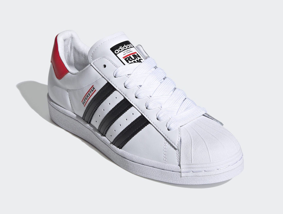 Run DMC adidas Superstar White FX7616 Release Date - SBD