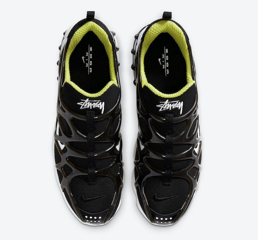 Stussy Nike Air Zoom Spiridon KK Black CJ9918-001 Release Date
