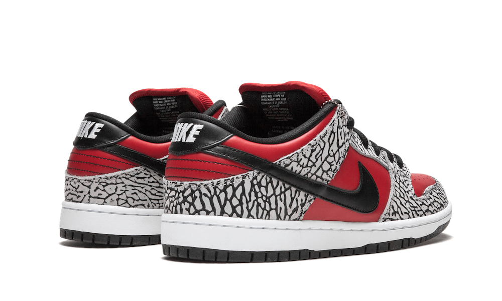 Supreme Nike SB Dunk Low Red Cement 313170-600 2012 Release Date