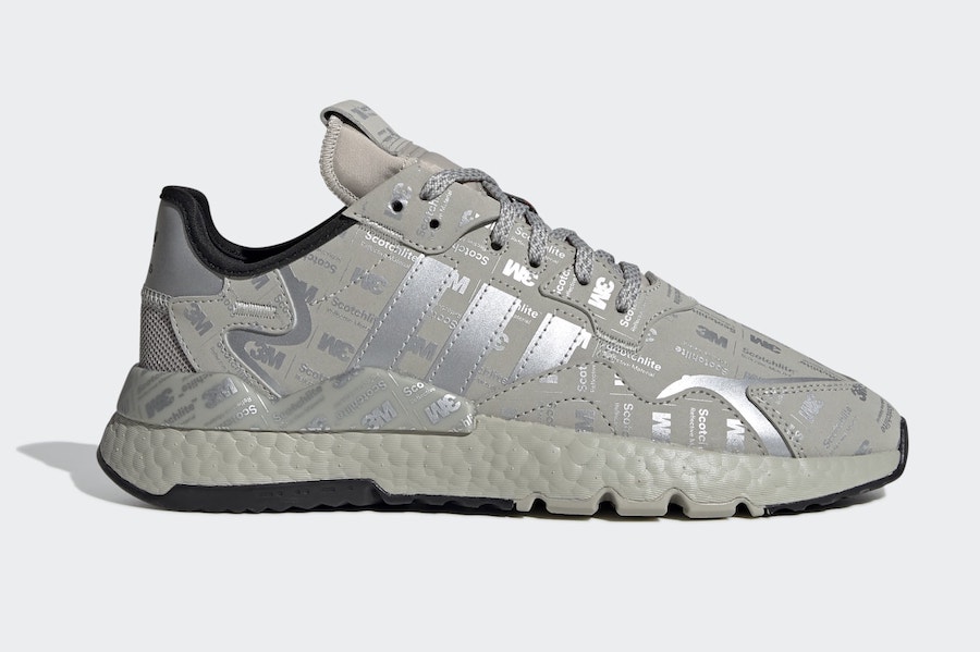 adidas Nite Jogger Reflective Silver Grey FV3622 Release Date