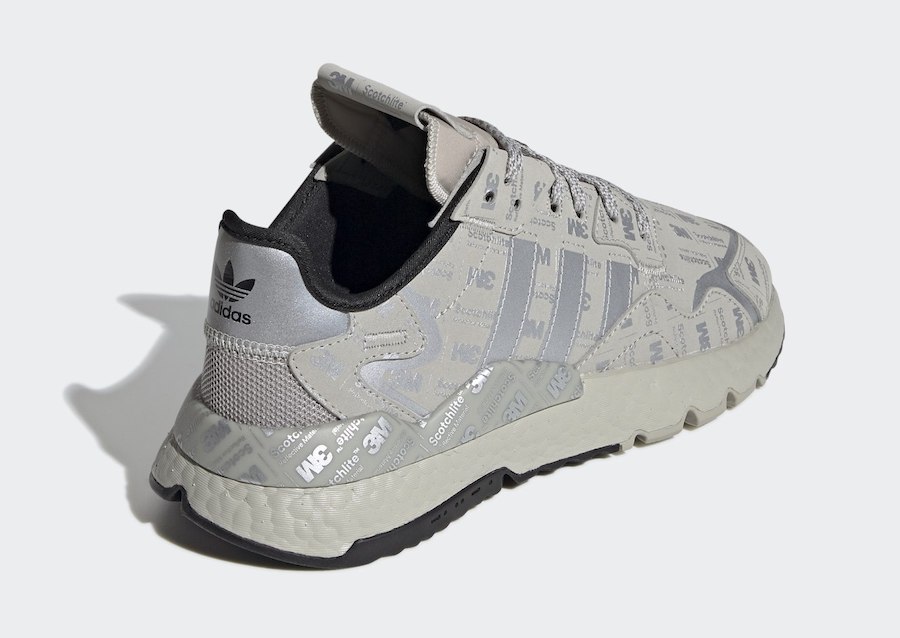adidas Nite Jogger Reflective Silver Grey FV3622 Release Date