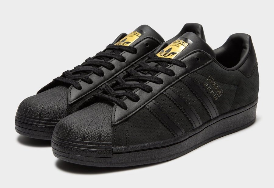 adidas Superstar Perforated Black FW9907 Release Date