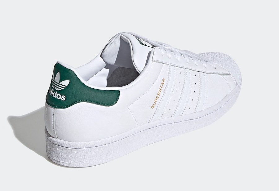 adidas Superstar White Collegiate Green FX4279 Release Date