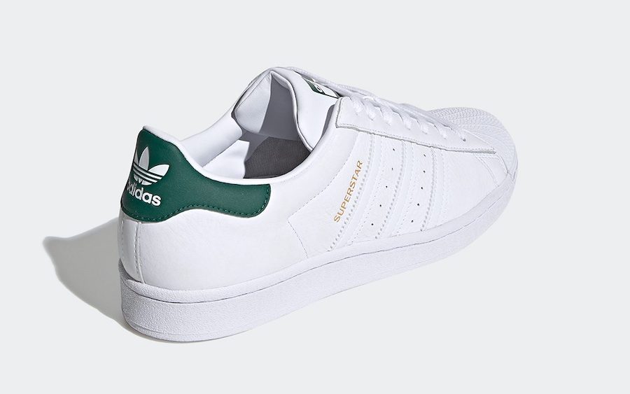 adidas Superstar White Collegiate Green FX4279 Release Date