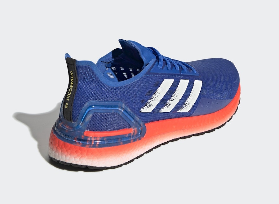 adidas Ultra Boost PB Glory Blue Solar Red EF0893 Release Date