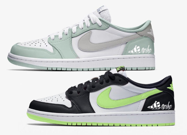 jordan 1 colorful low