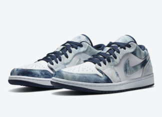 Air Jordan 1 Low Washed Denim CZ8455-100 Release Date