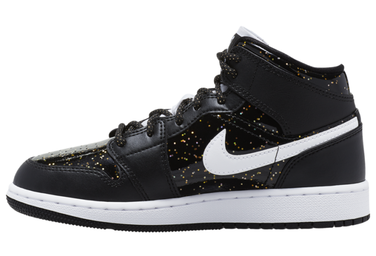 Air Jordan 1 Mid Black Speckle CV5174-001 Release Date - SBD