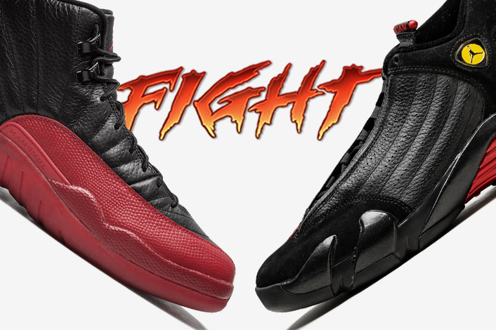 Air Jordan 12 Flu Game vs Air Jordan 14 