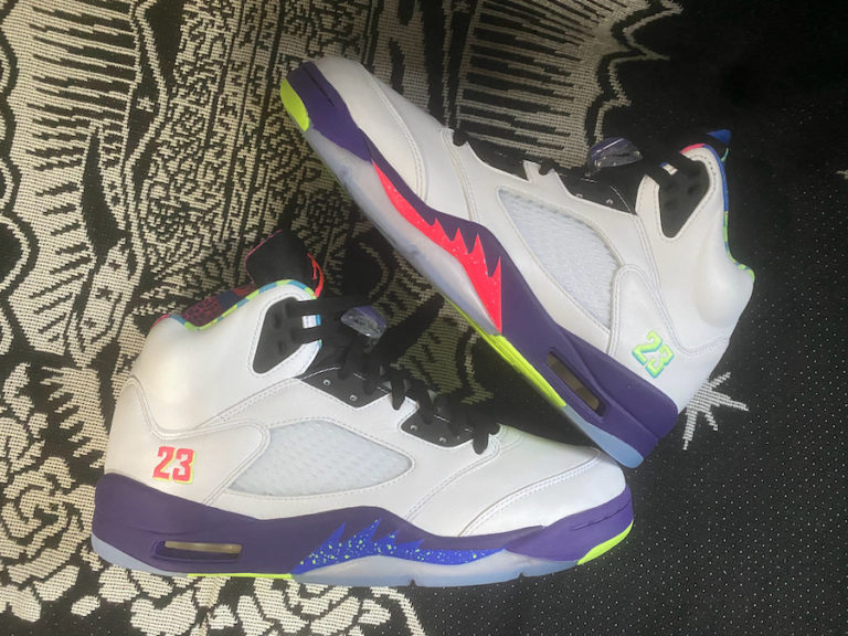 jordan 5 bel air ghost green