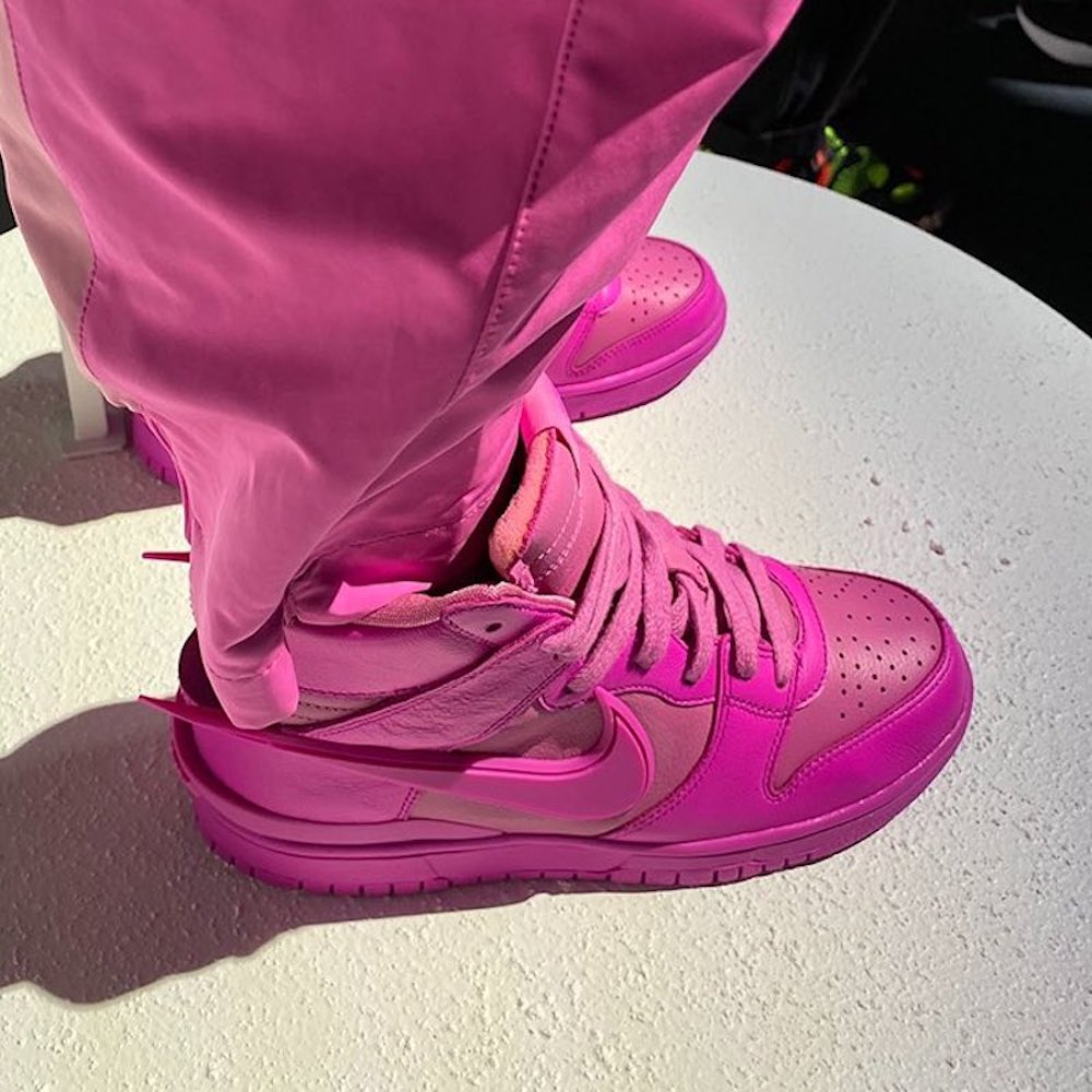 Ambush Nike Dunk High Pink Fuchsia Release Date Price