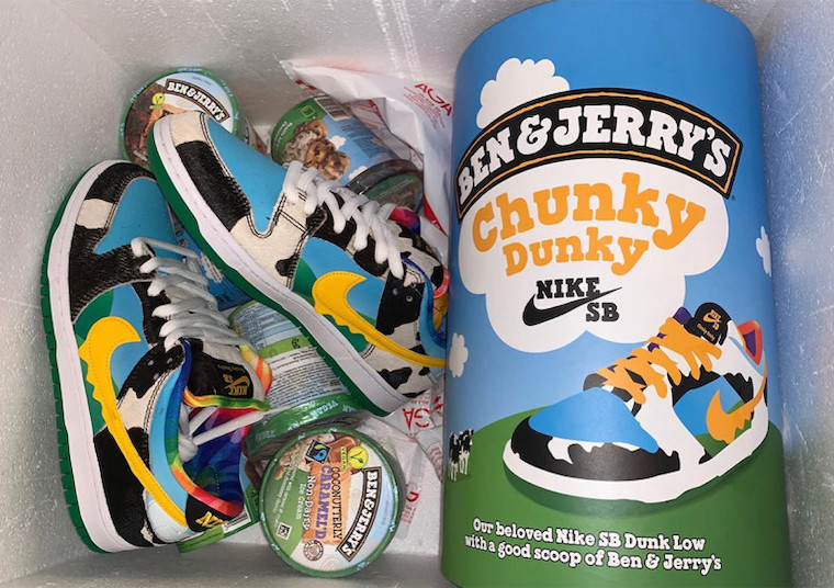 Ben \u0026 Jerry's x Nike SB Dunk Low Chunky 