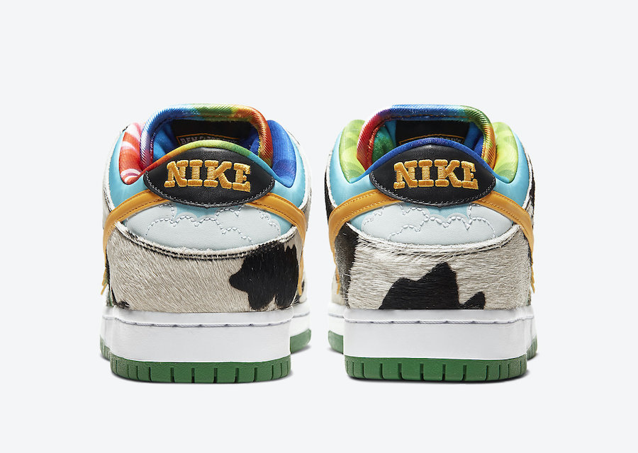 Ben and Jerry's Nike SB Dunk Low Chunky Dunky CU3244-100 Release Date Price