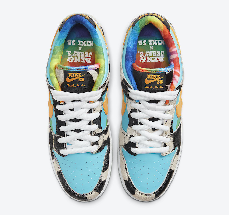 Debtor engineering Contest Ben & Jerry's x Nike SB Dunk Low Chunky Dunky CU3244-100 Release Date - SBD