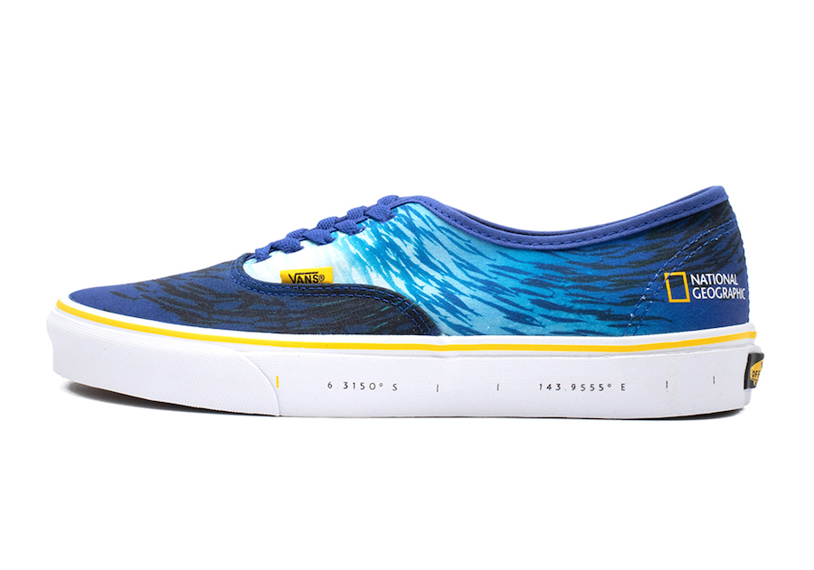 National Geographic Vans Authentic Release Date