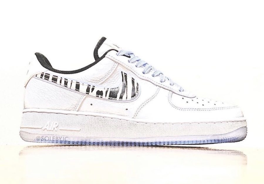 Nike Air Force 1 Low White Tiger Korea CW3919-100 Release Date - SBD