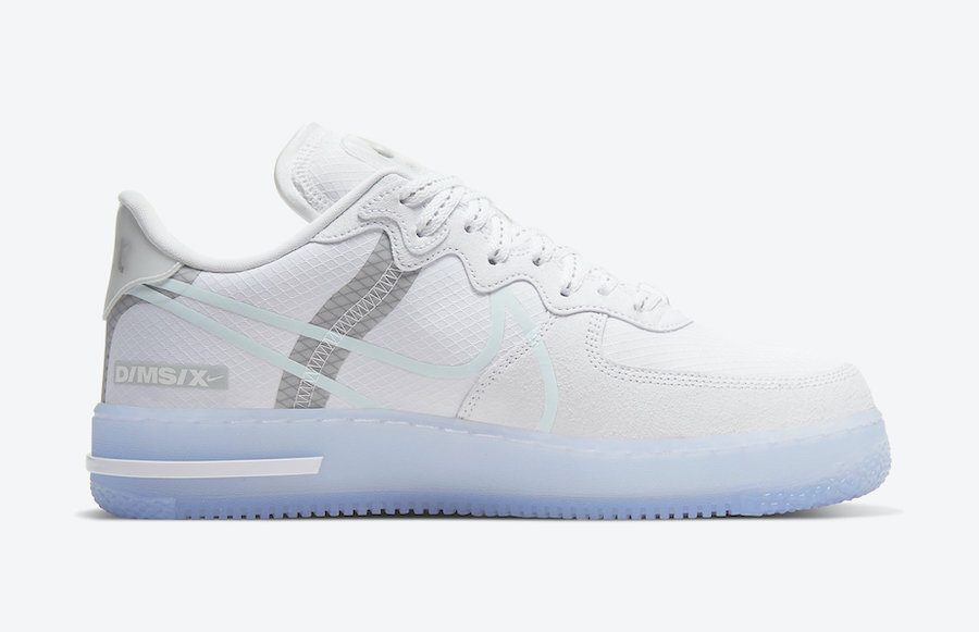 Nike Air Force 1 React White Ice CQ8879-100 Release Date