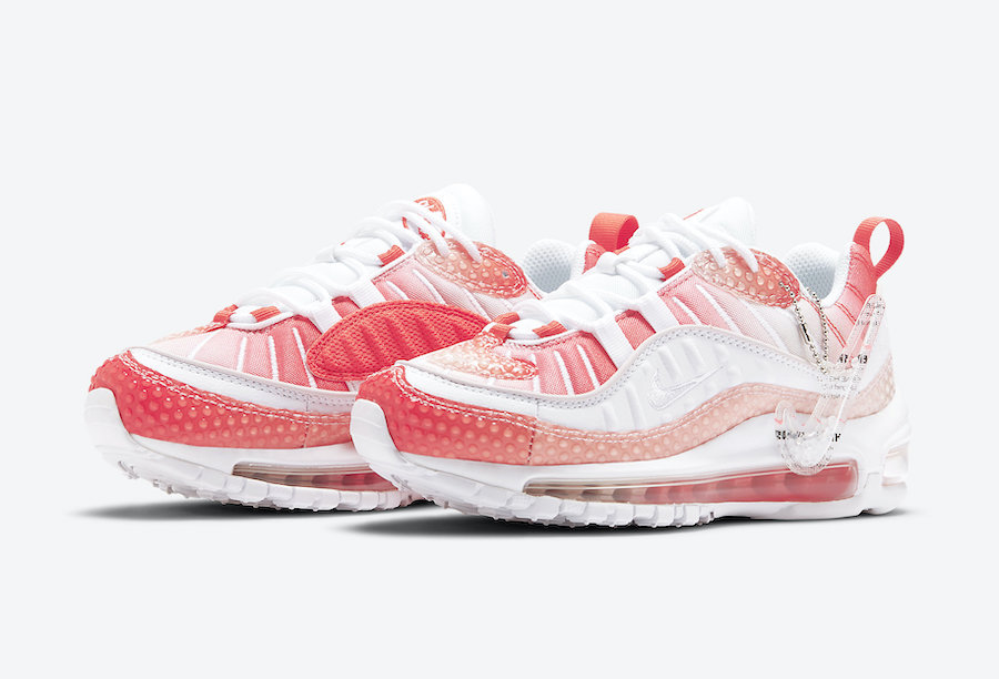 pink nike bubble trainers