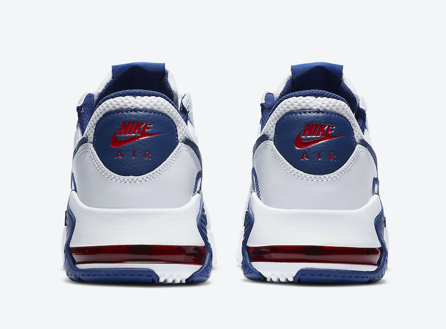 Nike Air Max Excee White Navy Blue Red CZ9168-100 Release Date